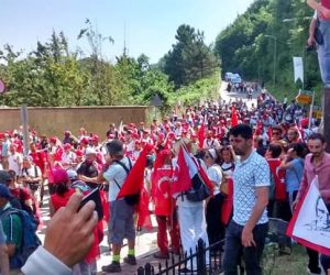 İnebolu’ dan Kastamonu’ya  Atatürk ve İstiklal Yolu Yürüyüşüne  büyük ilgi