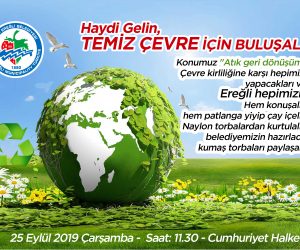 TEMİZ ÇEVRE İÇİN EL ELE