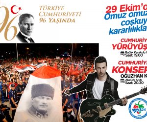 29 EKİM’E COŞKULU KUTLAMA