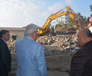 BAŞKAN POSBIYIK, SAHADA ÇALIŞMALARI DENETLEDİ