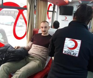 RİZE’DE TARIMCILARDAN KAN BAĞIŞI