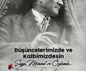 BAŞKAN POSBIYIK, ATATÜRK’Ü ANDI