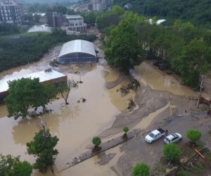 Akçakoca’ da yine sel felaketi