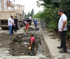 ARHAVİ’DE AFETİN ZARARLARI GİDERİLMEYE ÇALIŞILIYOR