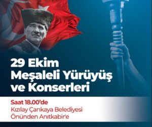 ÇANKAYA 29 EKİM COŞKUSUNA HAZIR 