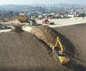 130 BİN METREKARELİK LODUMLU PARKI’NDA ÇALIŞMALAR SÜRÜYOR