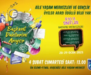 ANKARALI GENÇLER BİLGİLERİNİ YARIŞTIRACAK