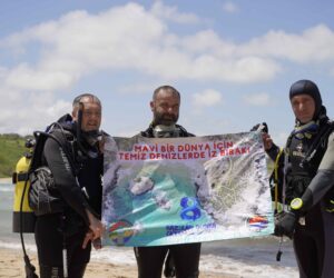 Şile Sofular Plajında Mavi Bir Dünya İçin Temiz Denizlerde İz Bırak; Etkinliği