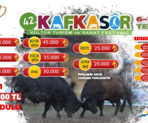 KAFKASÖR FESTİVALİNE KATILACAK SANATÇILAR AÇIKLANDI