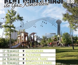 BAŞKENTTE PARKLAR MÜZİKLE ŞENLENİYOR