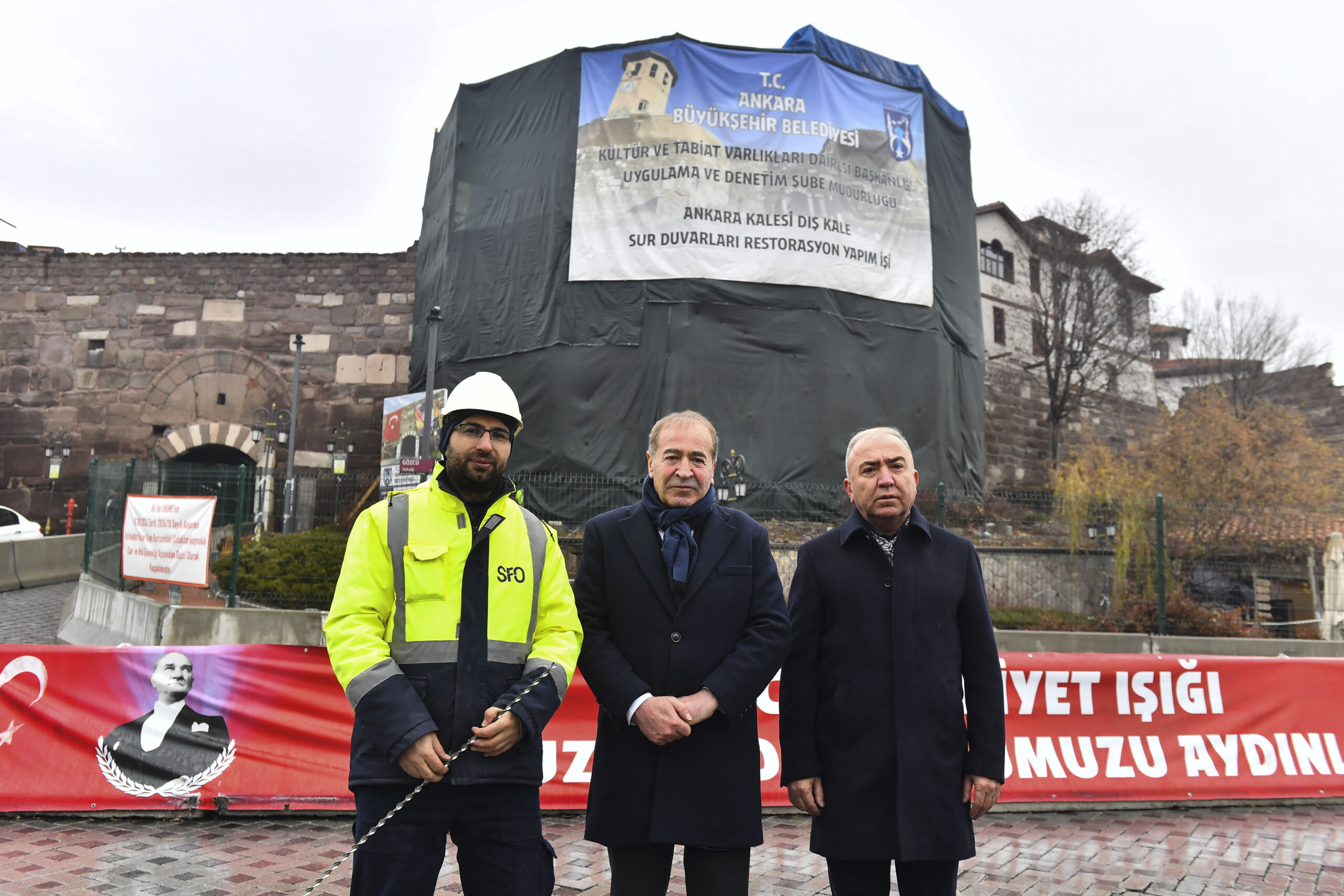 ANKARA KALESİ’NE HASSAS DOKUNUŞ